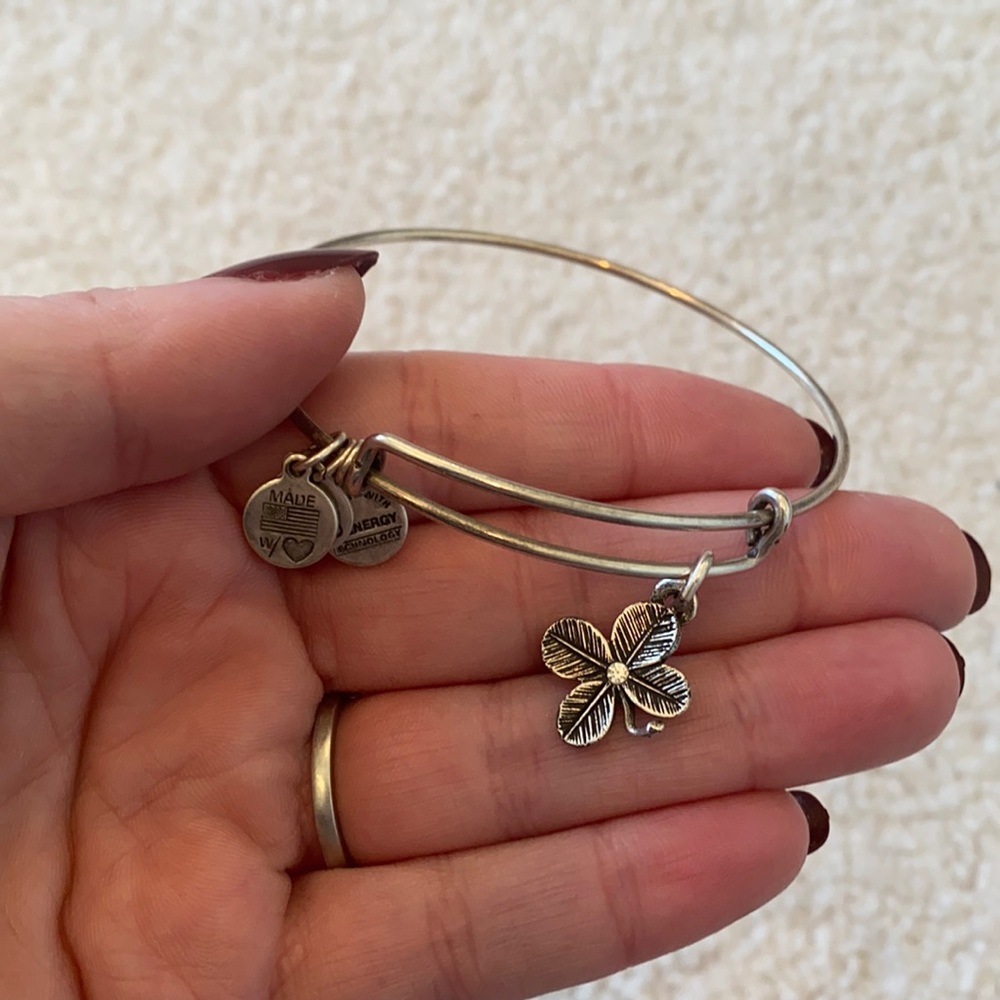 Alex and Ani Four Leaf Clover Bracelet